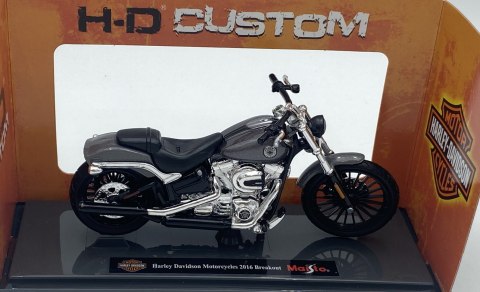 HARLEY-DAVIDSON Breakout 2016 szary 1:18 Maisto HARLEY-DAVIDSON Breakout 2016 szary 1:18 Maisto