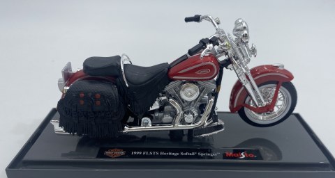 HARLEY-DAVIDSON FLSTS Heritage Softail Springer 1999 1:18 Maisto HARLEY-DAVIDSON FLSTS Heritage Softail Springer 1999 1:18 Maisto