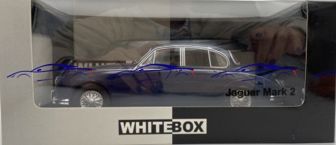 Jaguar Mark 2 MK2 model 124201 WhiteBox 1:24 dark blue Jaguar Mark 2 MK2 model 124201 WhiteBox 1:24 dark blue