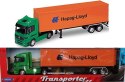 MERCEDES Actros ciągnik z naczepą Hapag-Lloyd TIR WELLY 1:32