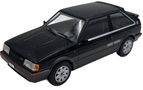 Mazda 323 4WD Turbo 1989 model 124222 WhiteBox 1:24 czarny Mazda 323 4WD Turbo 1989 model 124222 WhiteBox 1:24 czarny