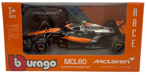 McLaren MCL60 F1 2023 #4 Norris BBurago 1:43 McLaren MCL60 F1 2023 #4 Norris BBurago 1:43