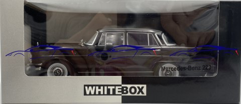Mercedes-Benz 220 W111 1959 model 124210 WhiteBox 1:24 black Mercedes-Benz 220 W111 1959 model 124210 WhiteBox 1:24 black