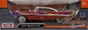 Plymouth Fury 1958 1:18 model Motormax 73115 red