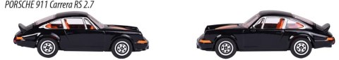 Porsche 911 Carrera RS 2.7 Majorette metal 1:64 black Porsche 911 Carrera RS 2.7 Majorette metal 1:64 black