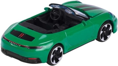 Porsche 911 Carrera S cabrio Majorette metal 1:64 green Porsche 911 Carrera S cabrio Majorette metal 1:64 green
