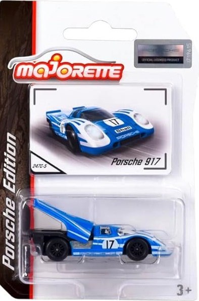 Porsche 917 Majorette metal 1:64 blue Porsche 917 Majorette metal 1:64 blue