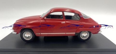 Saab 96 V4 1970 model 124220 WhiteBox 1:24 czerwony Saab 96 V4 1970 model 124220 WhiteBox 1:24 czerwony