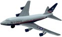 Samolot Boeing 747 British Airways 4,5" 11,5 cm METAL Motormax