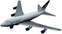 Samolot Boeing 747 British Airways 4,5" 11,5 cm METAL Motormax