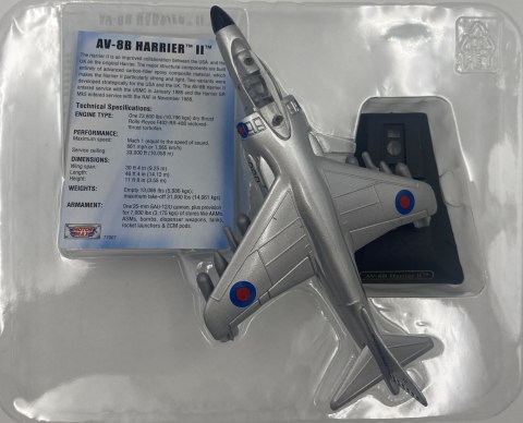 Samolot Boeing AV-8B Harrier II model podstawka METAL Motormax Samolot Boeing AV-8B Harrier II model podstawka METAL Motormax