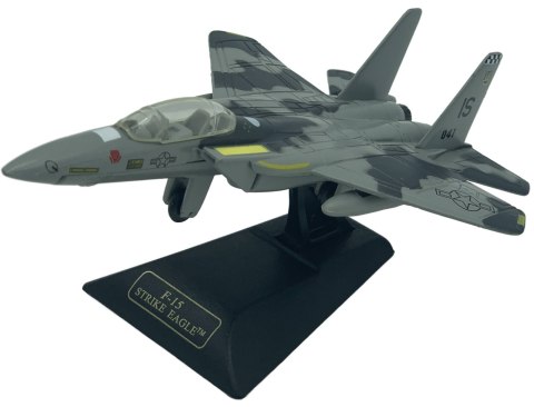 Samolot Boeing F-15 Strike Eagle model podstawka METAL Motormax