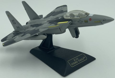 Samolot Boeing F-15 Strike Eagle model podstawka METAL Motormax Samolot Boeing F-15 Strike Eagle model podstawka METAL Motormax
