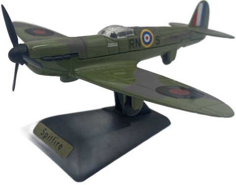 Samolot Supermarine Spitfire model podstawka METAL Motormax