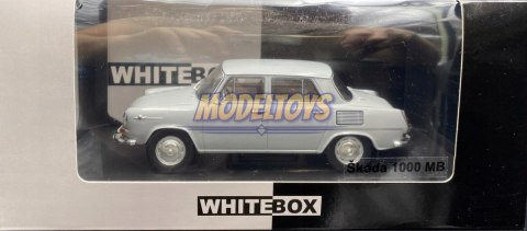 Skoda 1000 1965 model METAL 124097 WhiteBox 1:24 Skoda 1000 1965 model METAL 124097 WhiteBox 1:24