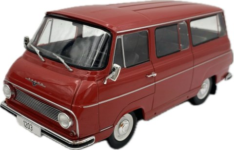 Skoda 1203 model 124122 WhiteBox 1:24 red