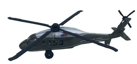 Śmigłowiec Sikorsky HH-60D Nighthawk 4,5" 11,5 cm METAL Motormax Śmigłowiec Sikorsky HH-60D Nighthawk 4,5" 11,5 cm METAL Motormax