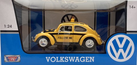 VW Beetle Käfer Airport Follow Me1966 model 1:24 Motormax 79590 VW Beetle Käfer Airport Follow Me1966 model 1:24 Motormax 79590