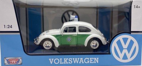 VW Beetle Käfer niemiecka policja model 1:24 Motormax 79588 VW Beetle Käfer niemiecka policja model 1:24 Motormax 79588