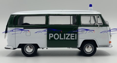 VW Volkswagen T2 1972 Polizei Policja 22472GP WELLY 1:24 VW Volkswagen T2 1972 Polizei Policja 22472GP WELLY 1:24