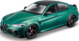 Alfa Romeo Giulia GTA Quadrifoglio zielony 1:18 model BBurago 11048