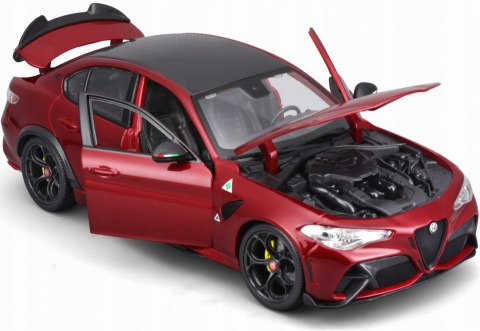 Alfa Romeo Giulia GTAm czerwony 1:18 model BBurago 11049 Alfa Romeo Giulia GTAm czerwony 1:18 model BBurago 11049