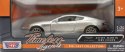 Aston Martin DB9 Coupe 1:24 model Motormax 73321 srebrny