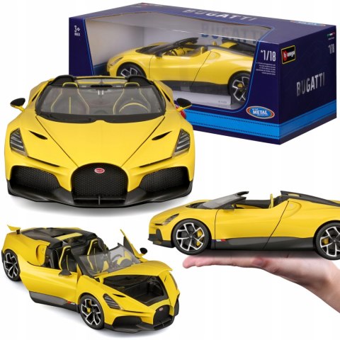 BUGATTI Mistral W16 roadster 1:18 supercar model BBurago 11051 BUGATTI Mistral W16 roadster 1:18 supercar model BBurago 11051