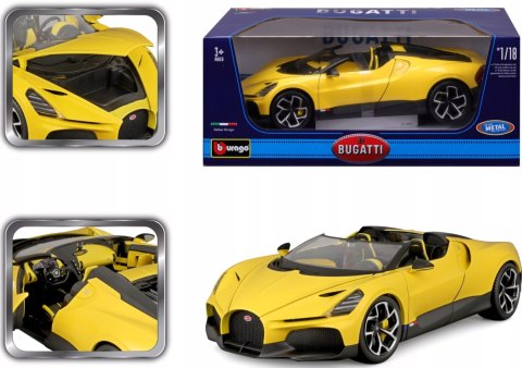 BUGATTI Mistral W16 roadster 1:18 supercar model BBurago 11051 BUGATTI Mistral W16 roadster 1:18 supercar model BBurago 11051