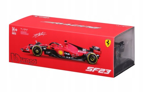 Bolid F1 FERRARI SF-23 z kaskiem #16 Bburago 1:24 Bolid F1 FERRARI SF-23 z kaskiem #16 Bburago 1:24