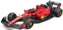 Bolid F1 FERRARI F1-23 z kaskiem #55 Bburago 1:24