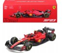 Bolid F1 FERRARI F1-23 z kaskiem #55 Bburago 1:24