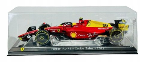 Bolid F1 FERRARI F1-75 Monza #55 Bburago 1:24 Bolid F1 FERRARI F1-75 Monza #55 Bburago 1:24