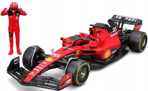 Bolid F1 FERRARI SF-23 #16 z kierowcą Bburago 1:24