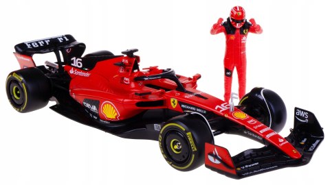 Bolid F1 FERRARI SF-23 #16 z kierowcą Bburago 1:24 Bolid F1 FERRARI SF-23 #16 z kierowcą Bburago 1:24