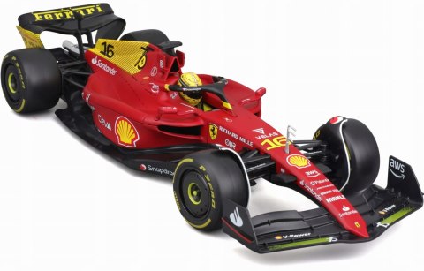 Bolid F1 Ferrari F1-75 Leclerc 2022 GP Italy tor Monza BBurago 1:18 Bolid F1 Ferrari F1-75 Leclerc 2022 GP Italy tor Monza BBurago 1:18
