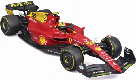 Bolid F1 Ferrari F1-75 Sainz 2022 GP Italy tor Monza BBurago 1:18 Bolid F1 Ferrari F1-75 Sainz 2022 GP Italy tor Monza BBurago 1:18