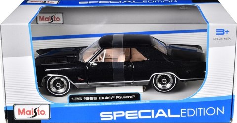Buick RIVIERA 1965 1:24 Maisto 31214 czarny Buick RIVIERA 1965 1:24 Maisto 31214 czarny