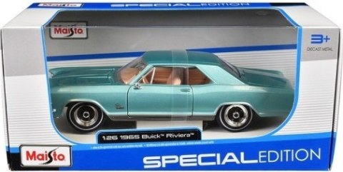Buick RIVIERA 1965 1:26 Maisto 31214 niebieski Buick RIVIERA 1965 1:26 Maisto 31214 niebieski