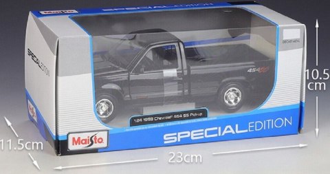 Chevrolet 454 SS Pickup 1993 1:24 Maisto 32901 czarny Chevrolet 454 SS Pickup 1993 1:24 Maisto 32901 czarny