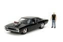 DODGE Charger R/T F&F 1 z figurką Dom'a Toretto JADA 1:24