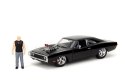 DODGE Charger R/T F&F 1 z figurką Dom'a Toretto JADA 1:24