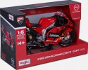 DUŻY Ducati Desmosedici Lenovo Team MotoGP 2022 #63 F.Bagnaia 1:6 Maisto