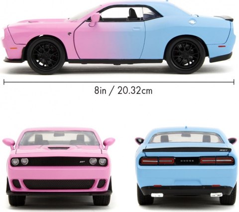 Dodge Challenger SRT Hellcat 2015 seria Pink Slips JADA model metalowy 1:24 Dodge Challenger SRT Hellcat 2015 seria Pink Slips JADA model metalowy 1:24