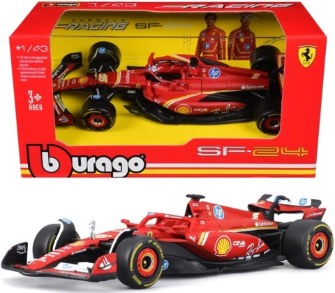 F1 FERRARI SF-24 2024 Ch. Leclerc #16 BBurago 1:43 F1 FERRARI SF-24 2024 Ch. Leclerc #16 BBurago 1:43
