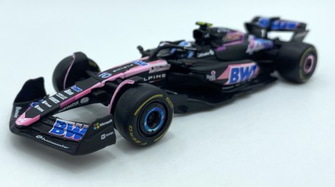 F1 bolid Alpine A524 BWT Bburago #10 Pierre Gasly BBurago 1:43 KASK F1 bolid Alpine A524 BWT Bburago #10 Pierre Gasly BBurago 1:43 KASK