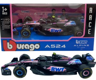 F1 bolid Alpine A524 BWT Bburago #10 Pierre Gasly BBurago 1:43