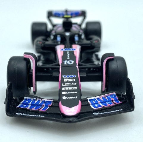 F1 bolid Alpine A524 BWT Bburago #10 Pierre Gasly BBurago 1:43 F1 bolid Alpine A524 BWT Bburago #10 Pierre Gasly BBurago 1:43