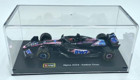 F1 bolid Alpine A524 BWT Bburago #31 Esteban Ocon BBurago 1:43 KASK F1 bolid Alpine A524 BWT Bburago #31 Esteban Ocon BBurago 1:43 KASK