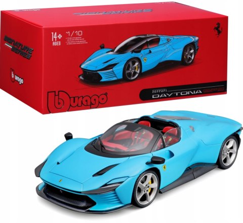 FERRARI Daytona SP3 signature 1:18 Bburago 16912 niebieski FERRARI Daytona SP3 signature 1:18 Bburago 16912 niebieski
